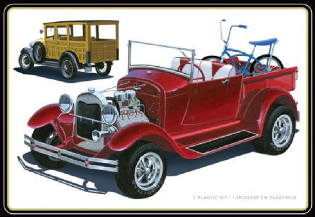 AMT 1:25 1929 Ford Woody/Pickup 4n1