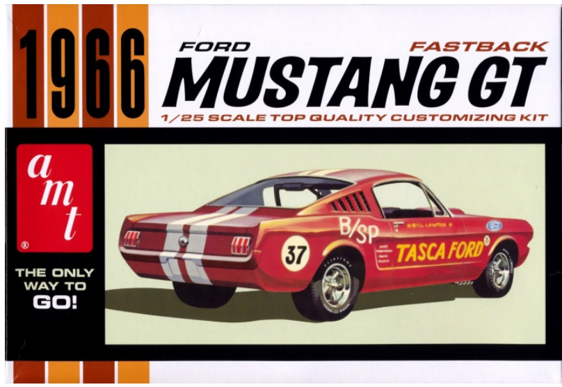 AMT 1:25 1966 Mustang GT Fastback