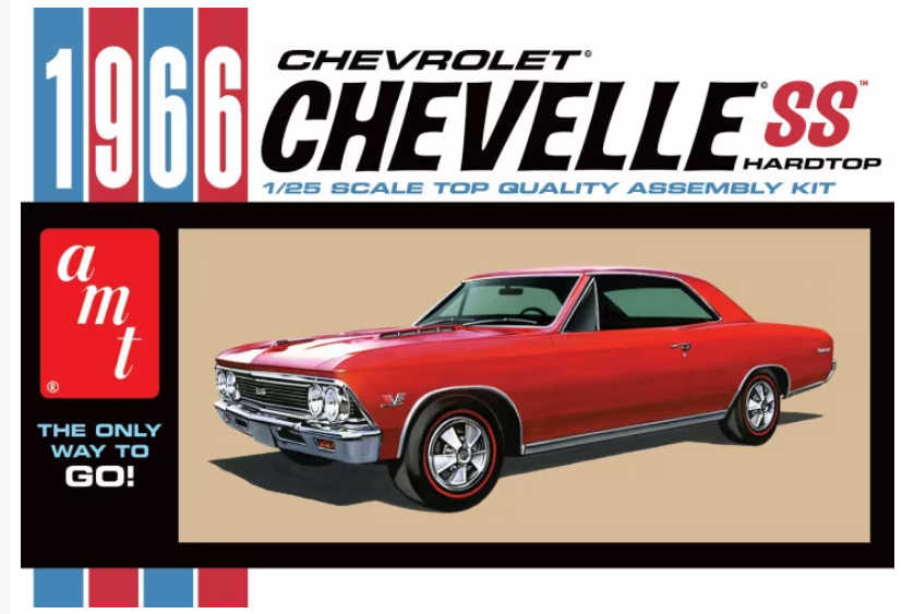 AMT 1:25 1966 Chevy Chevelle SS Hardtop