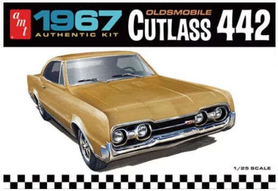 AMT 1:25 1967 Oldsmobile Cutlass 442