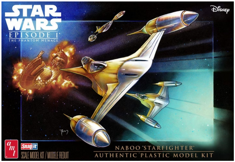 AMT SW Ep.1 Naboo Starfighter