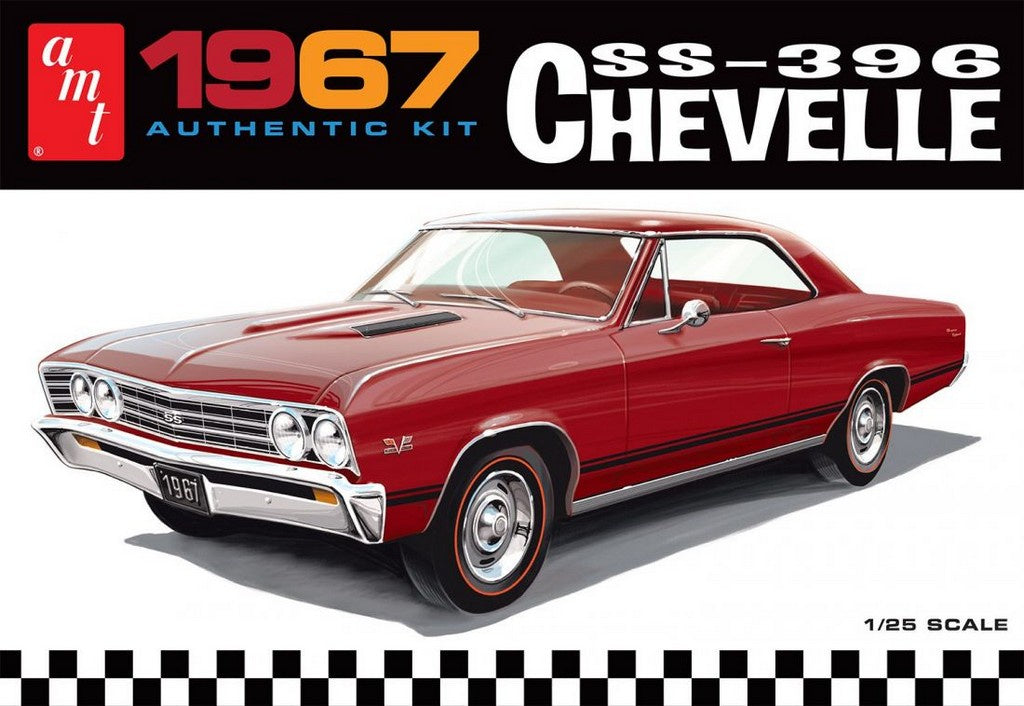 AMT 1:25 1967 Chevelle SS-396