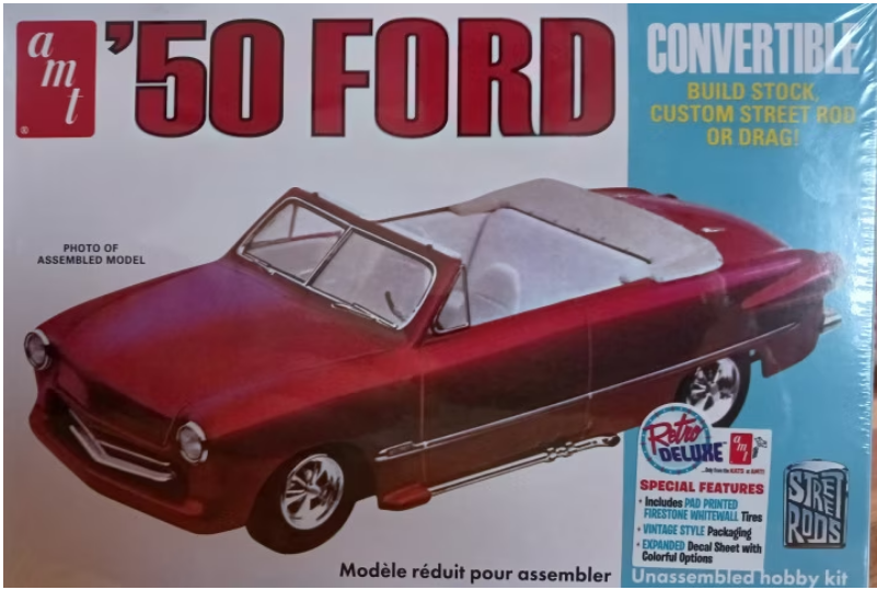AMT 1:25 1950 Ford Converible 3n1