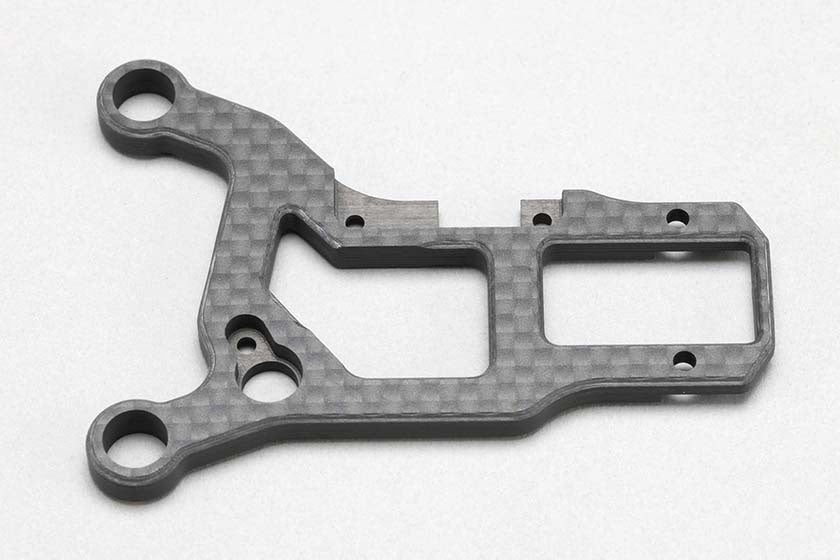Graphite Lightweight front lower suspension arm (right) +0.5mm for BD12/11
