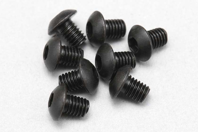 Yokomo ZC-BH34 M3x4mm Button Head Socket Screw Part