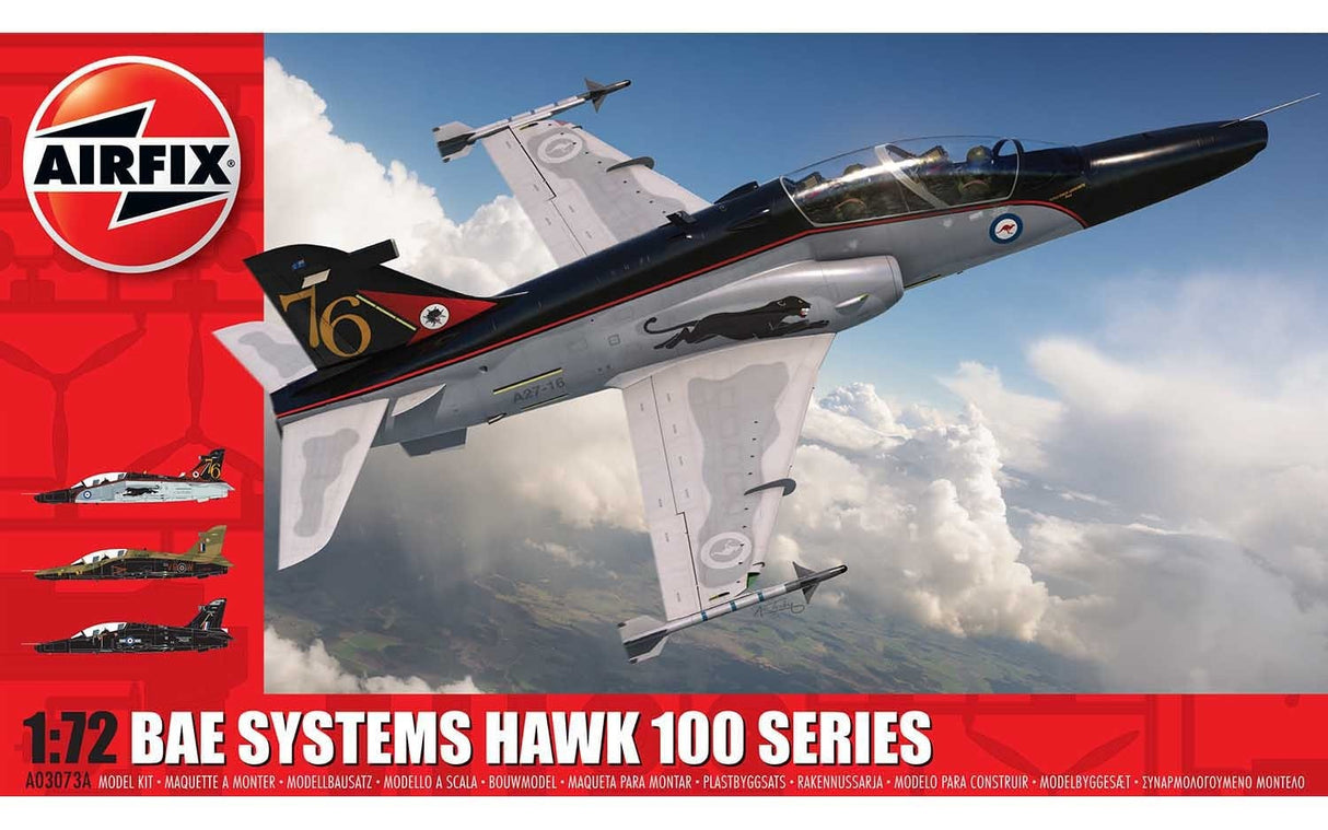 Airfix 1:72 BAE Systems Hawk 100 Series