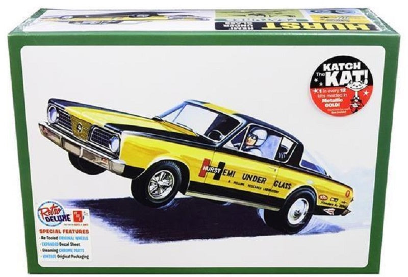 AMT 1:25 1966 Barracuda Hemi Under Glass