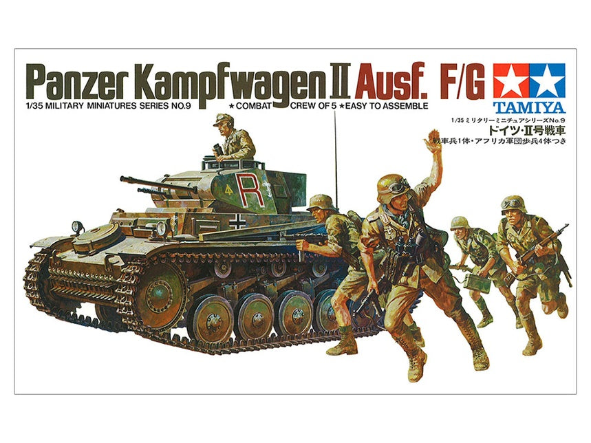 Tamiya 1:35 Panzerkampfwagen II Ausf. F/G