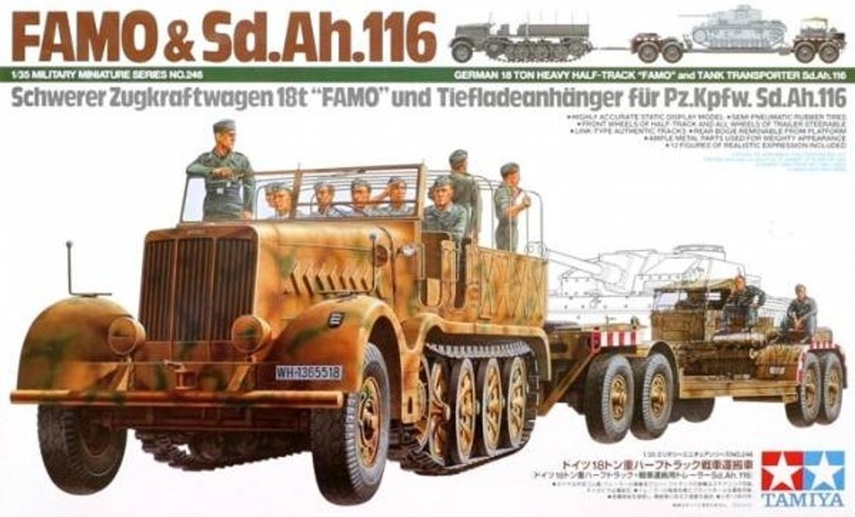 Tamiya 1:35 Famo & Sd.Ah.116 Tank Transporter