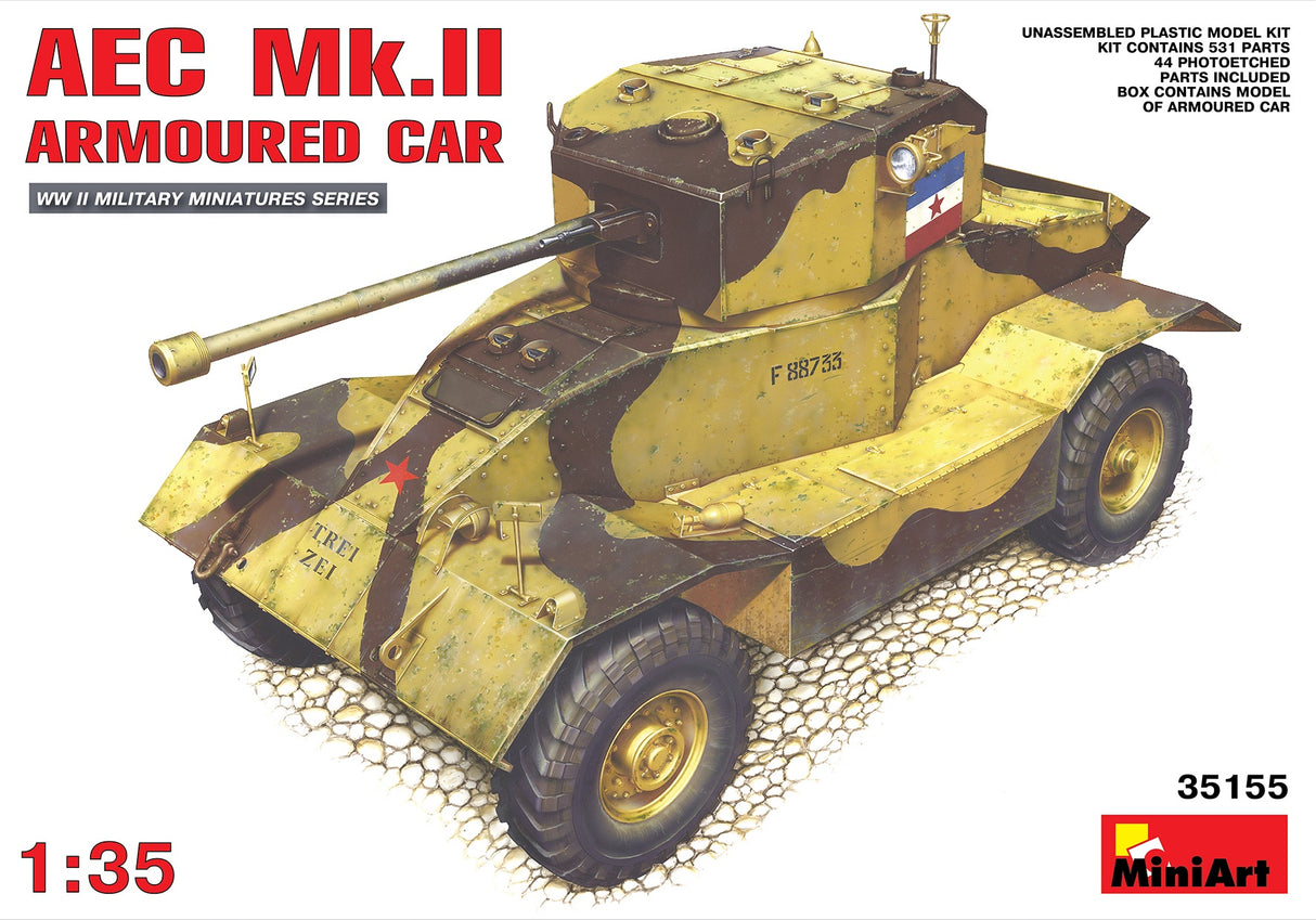 Miniart 1:35 AEC MK2 Armoured Car