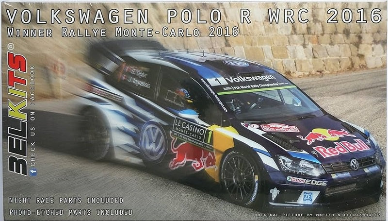 BELkits 1:24 VW Polo R WRC 2016 MC