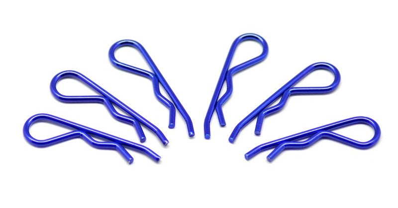 Arrowmax Body Clip 1/8 Metallic Blue (6)