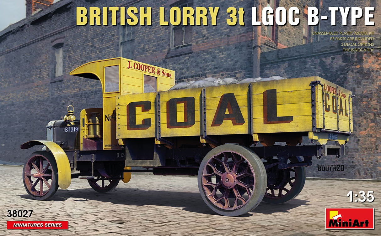 Miniart 1:35 British Lorry 3t