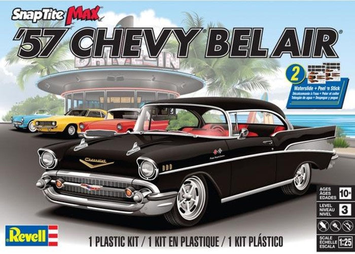 Revell 1:25 1957 Chev Bel Air Snap Tite Max