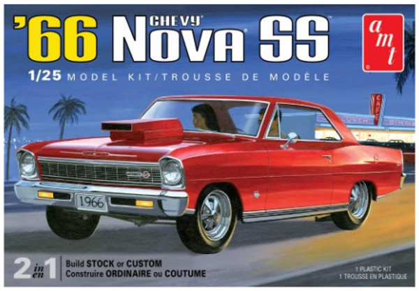 AMT 1:25 1966 Chevy Nova SS 2n1