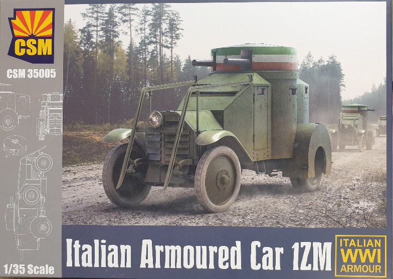 CSM 1:35 WW1 Italian Armoured Car 1ZM