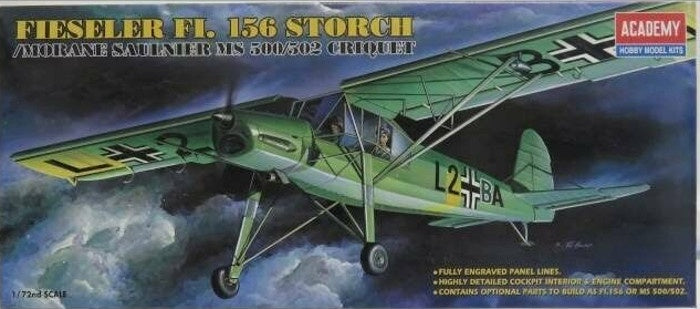 Academy 1:72 Fi 156 Storch Morane Saulnier MS 500/502