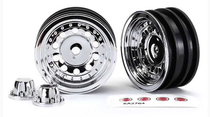 Traxxas 8175 TRX-4 1.9 Chrome Wheels (2)