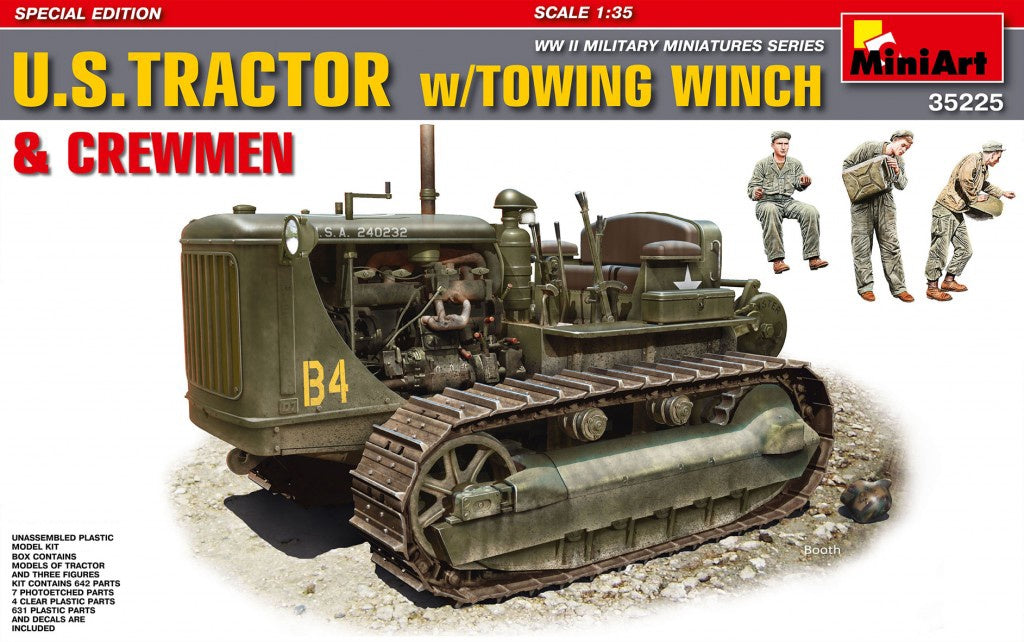 MINIART 1/35 US TRACTOR WITH TOW SPECIAL Edtn