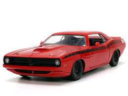 Jada 1:24 BTM 1973 Plymouth Barracuda Red