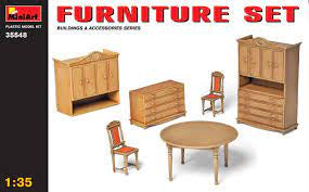 Miniart 1:35 Accessory Furniture Set