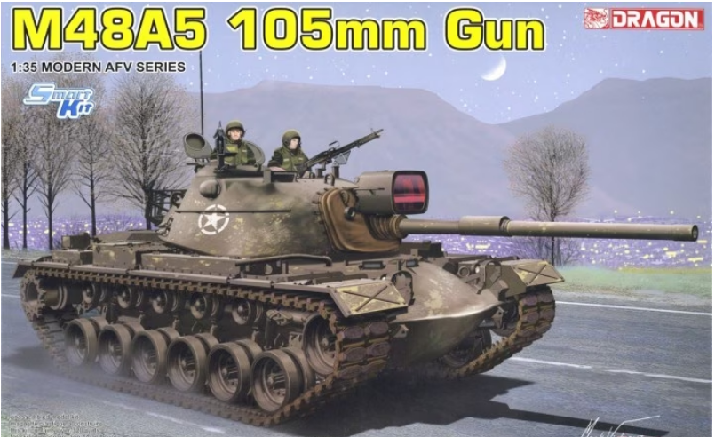 Dragon 1:35 M48A5 105mm Gun