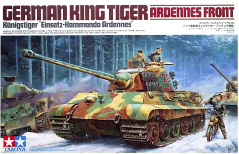 Tamiya 1:35 King Tiger Ardennes Front