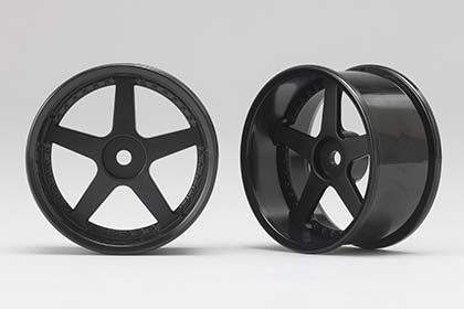 Yokomo RP-6113B6 RP RP Drift Wheel 5spoke 01 Black 6mm Offset