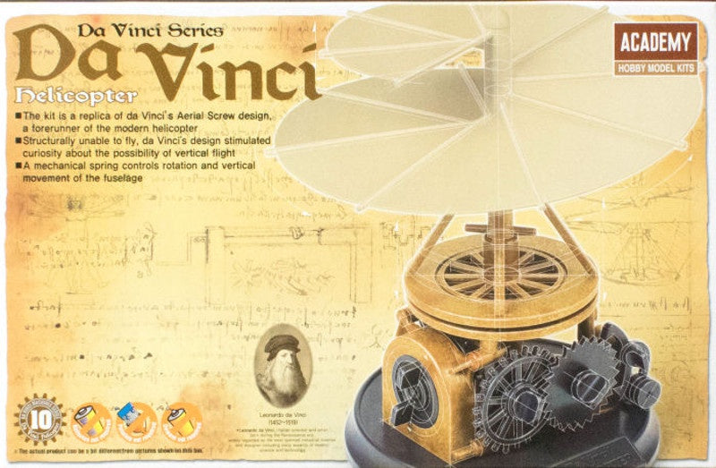 Academy Educational Da Vinci Series Helicopter