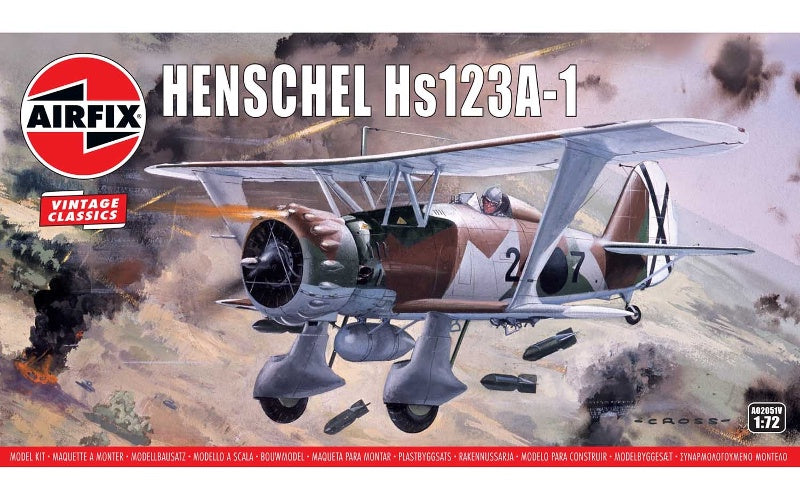 Airfix 1:72 Henschel Hs123A-1