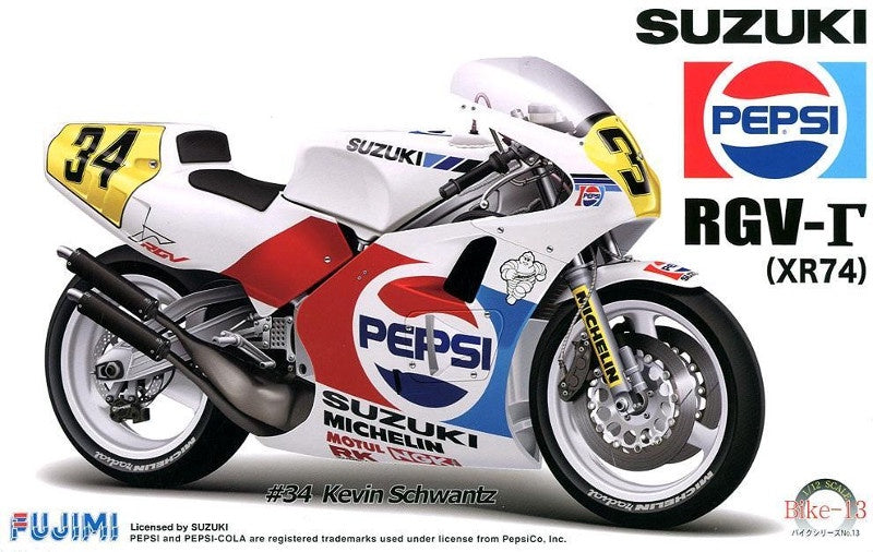 Fujimi 1:12 1988 Suzuki RGV (XR74) #34