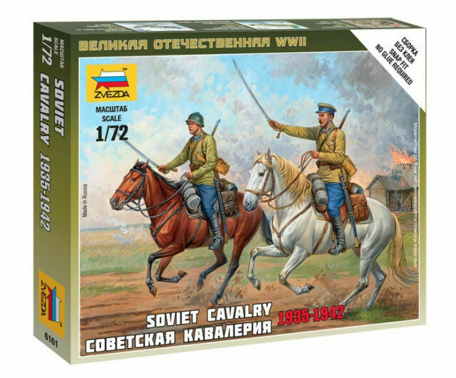 Zvezda 1:72 Soviet Cavalry 1935-1942