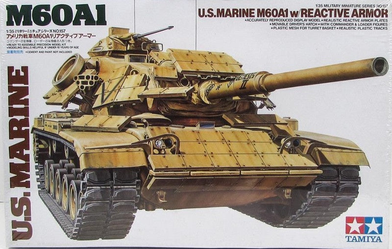 Tamiya 1:35 US Marine M60A1 w/Reactive Armour