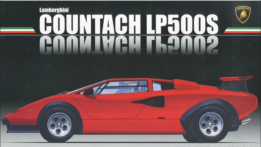 Fujimi 1:24 Lambo. Countach LP5000S