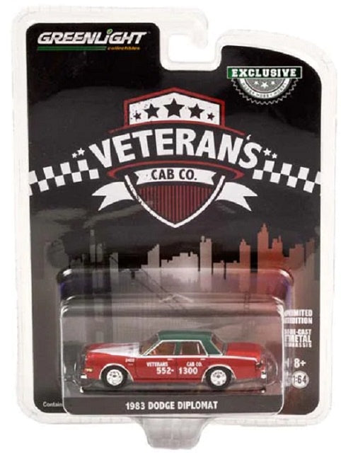 GL 1:64 1983 Dodge Diplomat Veterans Cab co