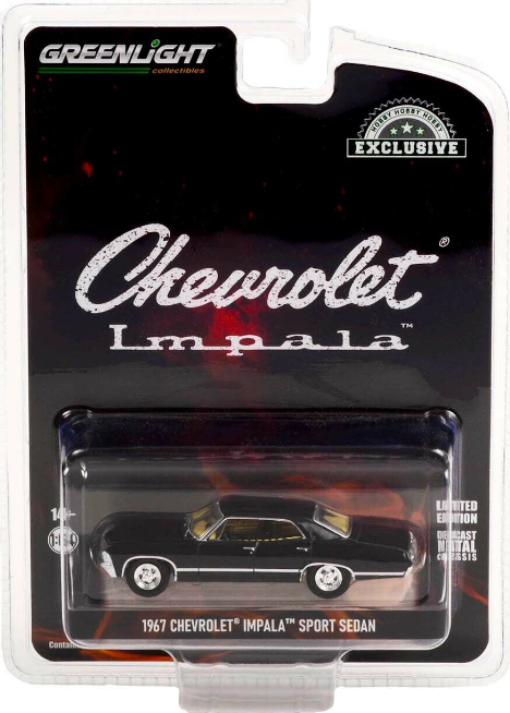 GL 1:64 1967 Chev Impala Sport Sedan Black