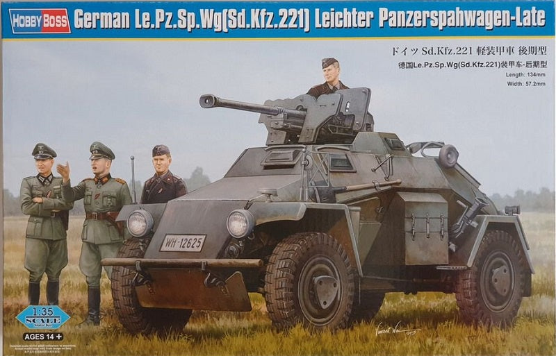 HB 1:35 Le.Pz.Sp.Wg (Sd.Kfz.221) Leichter Panzerspahwagen-Late