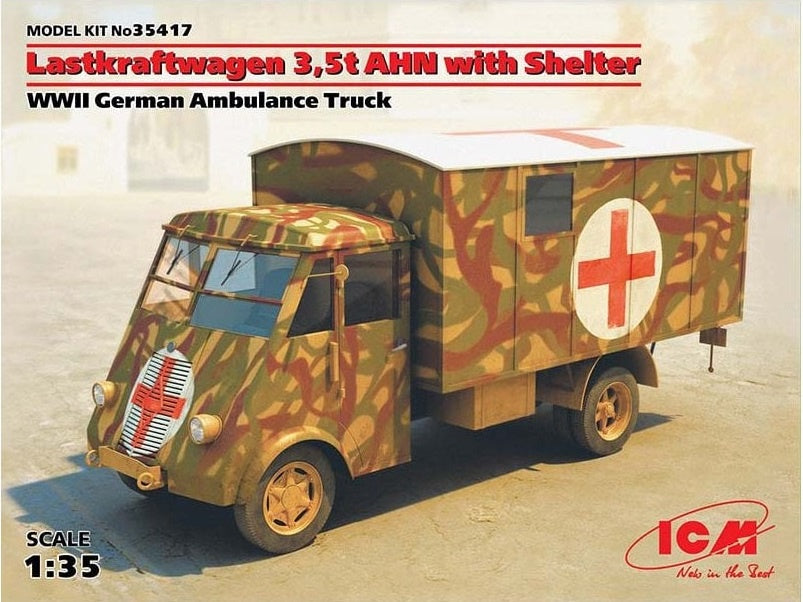 ICM 1:35 Lastkraftwagen 3,5t AHN w/Shelter