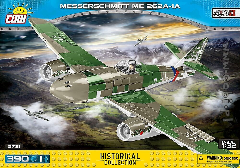 COBI 390 PCS Messerschmitt ME 262A-1A 9