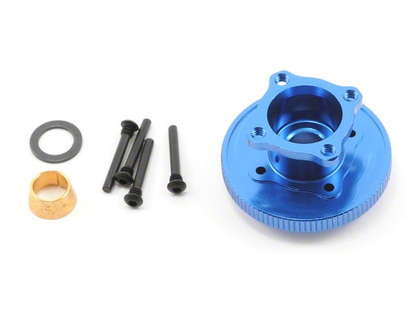 Team Losi 4 Shoe Aluminum Flywheel & Col