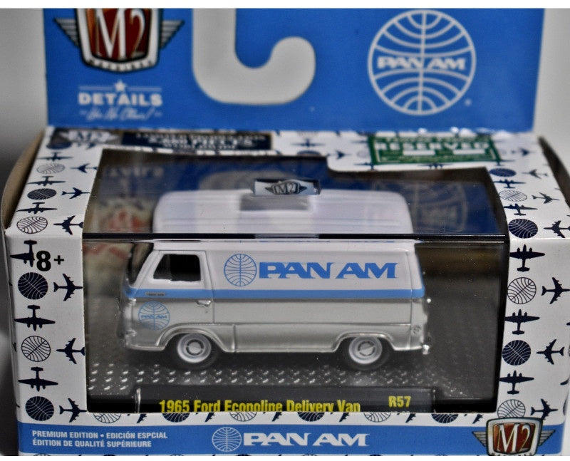 M2 1:64 1965 Ford Econoline Delivery Van Pan Am