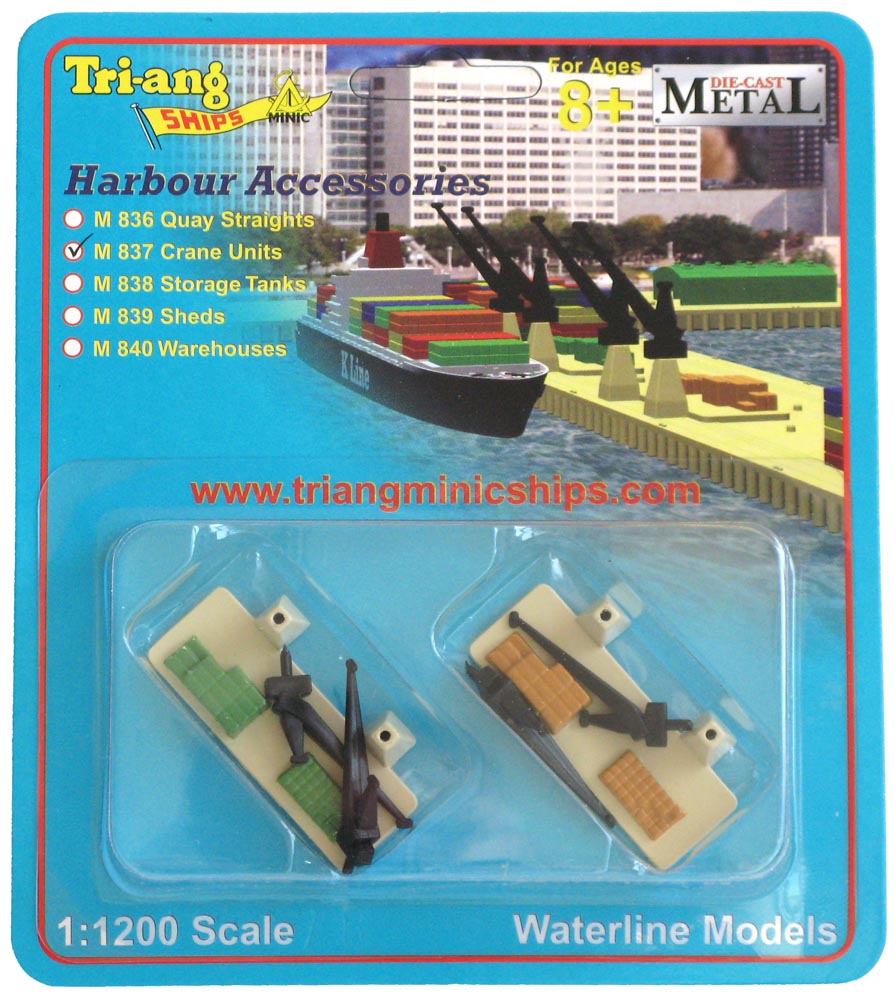 Triang Ships Crane Units