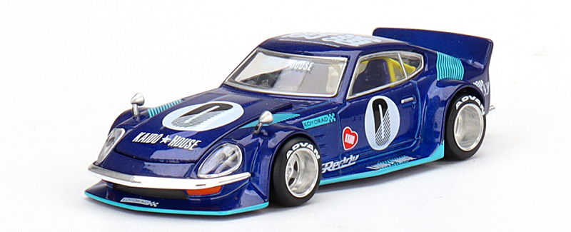 MGT 1:64 Kaido House datsun Fairlady Z (240Z) Dk. Blue