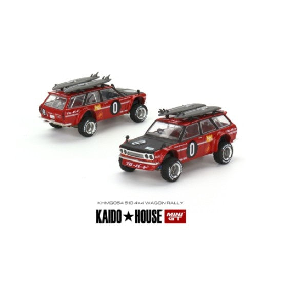 MiniGT Kaido House Datsun 510 Wagon Surf Safari RS V2