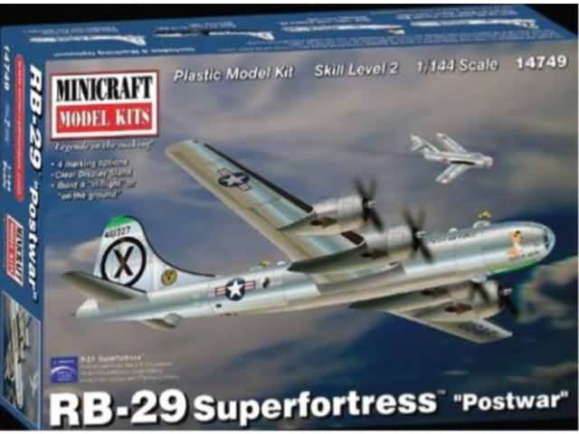 Minicraft 1:144 RB-29 Superfortress "Postwar"
