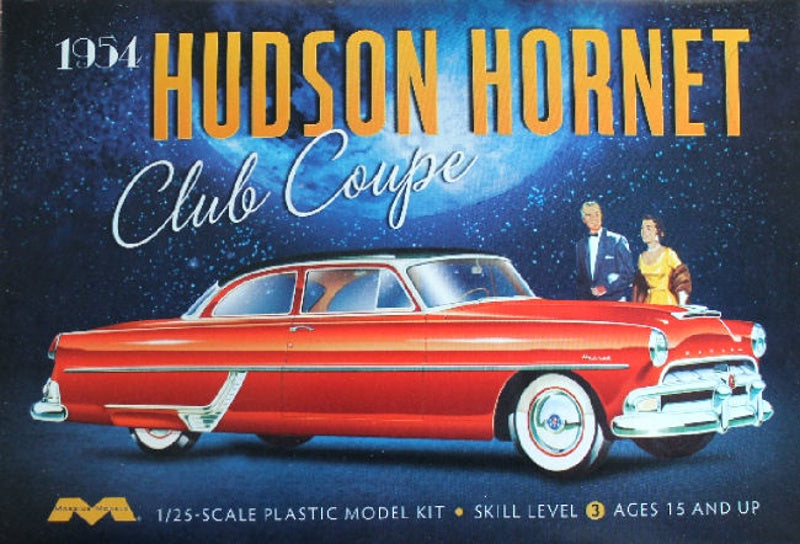 Moebius 1:25 1954 Hudson Hornet Club Coupe
