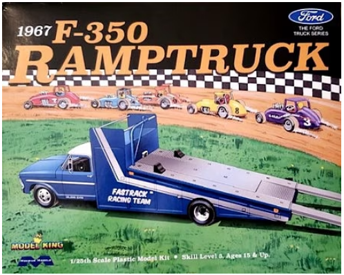 Moebius 1:25 1967 Ford F-350 Ramp Truck