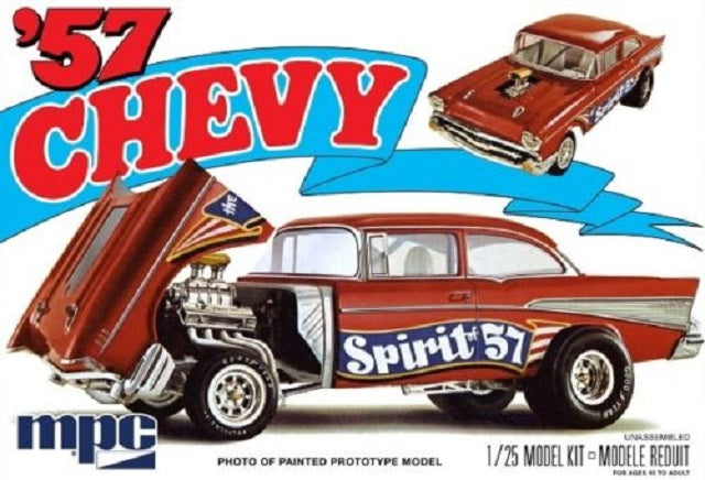 MPC 1:25 57 Chevy Flip Nose Gasser