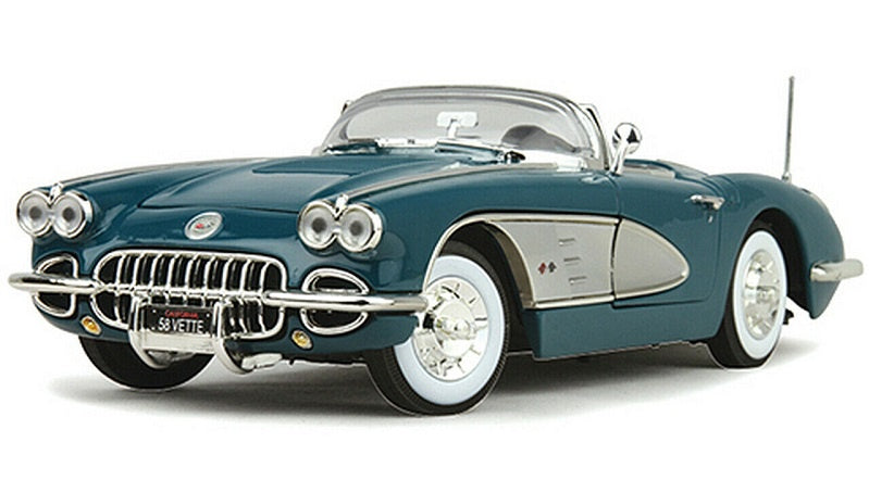 Motormax 1:18 1958 Corvette Blue