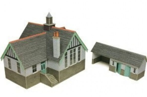 METCALFE OO/HO VILLAGE SCHOOL KIT